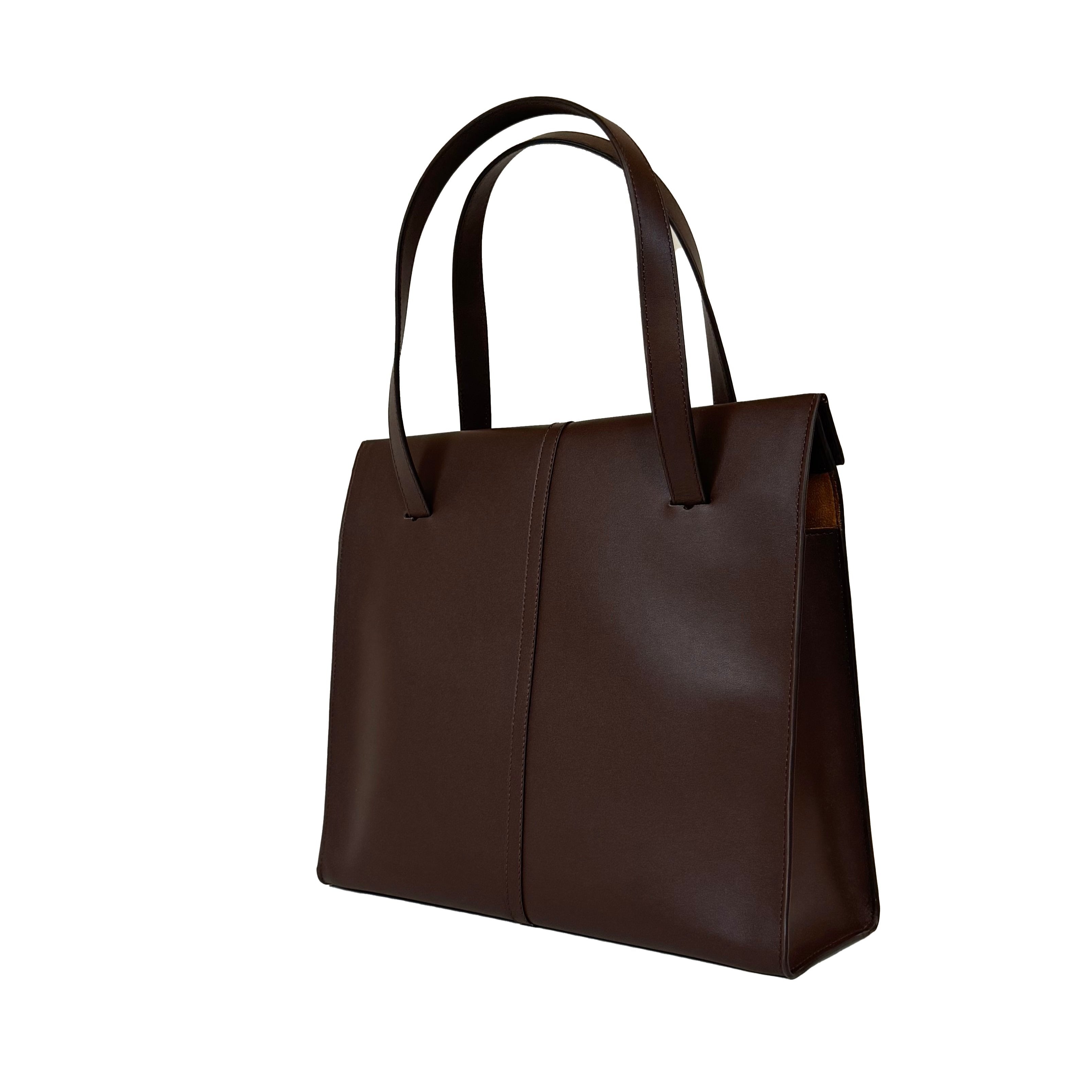 'The Roon' Shoulder Bag in Coffee Brown