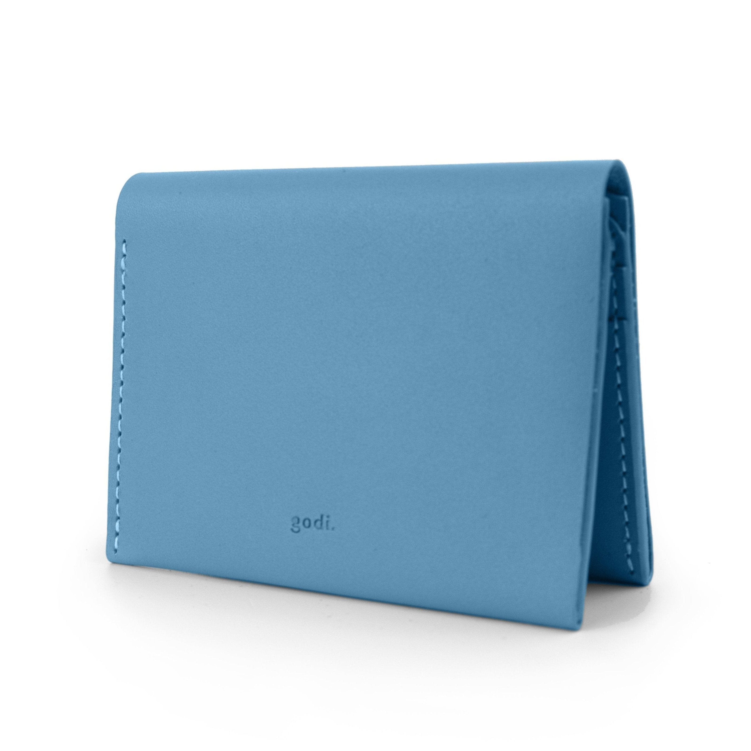 Bifold Wallet in Azure Blue