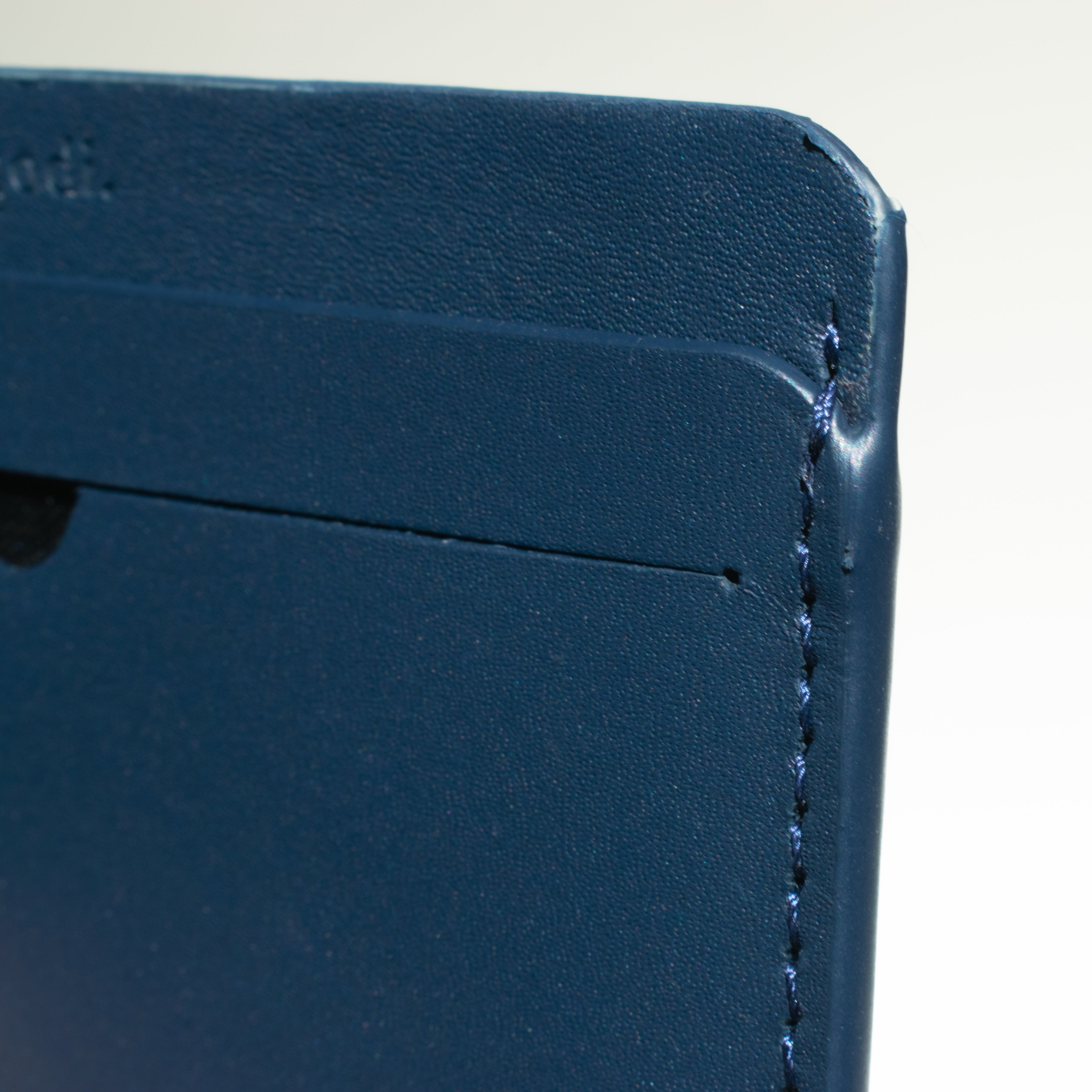 Card Holder in Navy Blue